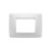 Rama Gewiss Chorus ONE GW16103TB , 3 module, alba, pentru priza / intrerupator