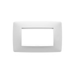 Rama Gewiss Chorus ONE GW16104TB , 4 module, alba, pentru priza / intrerupator