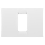 Rama Gewiss System Virna GW22101, 1 modul, alba, pentru priza / intrerupator