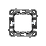 Suport fixare cu gheare Gewiss Chorus International GW16821, 2 module, pentru rama priza / intrerupator