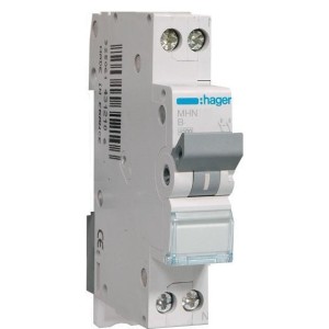 SIGURANTA 1P+N 10A CURBA B HAGER MHN510