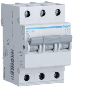 SIGURANTA 3P 6A HAGER MY306